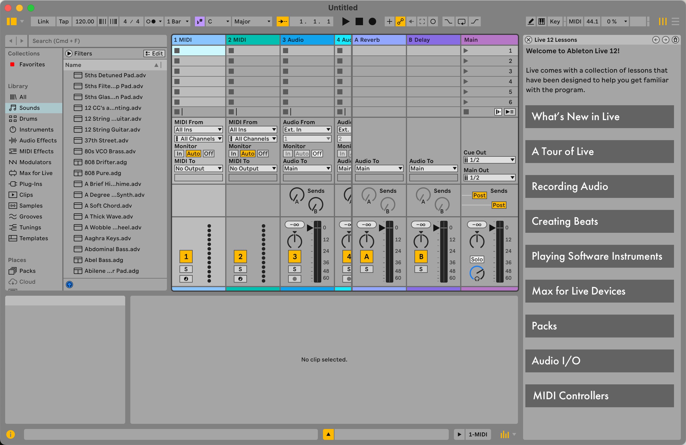 Ableton Live 12 Suite for mac(音乐制作软件) 12.0b22中文激活版下载