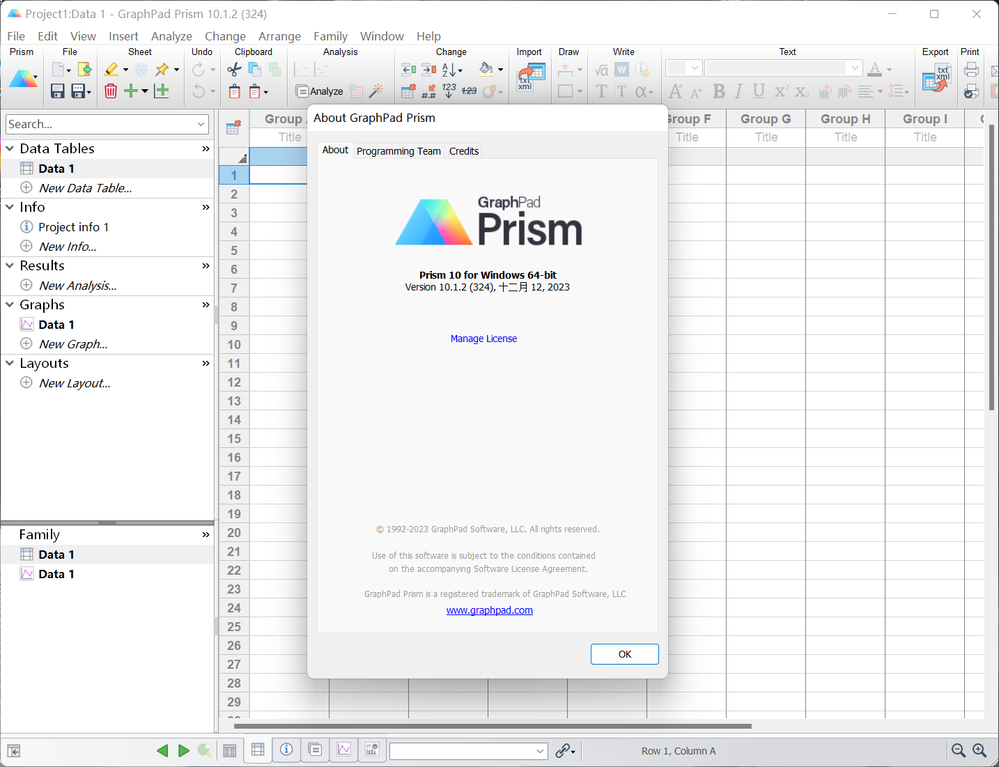 GraphPad Prism 10(科研医学数据绘图分析) 10.1.2.324 英文激活版下载