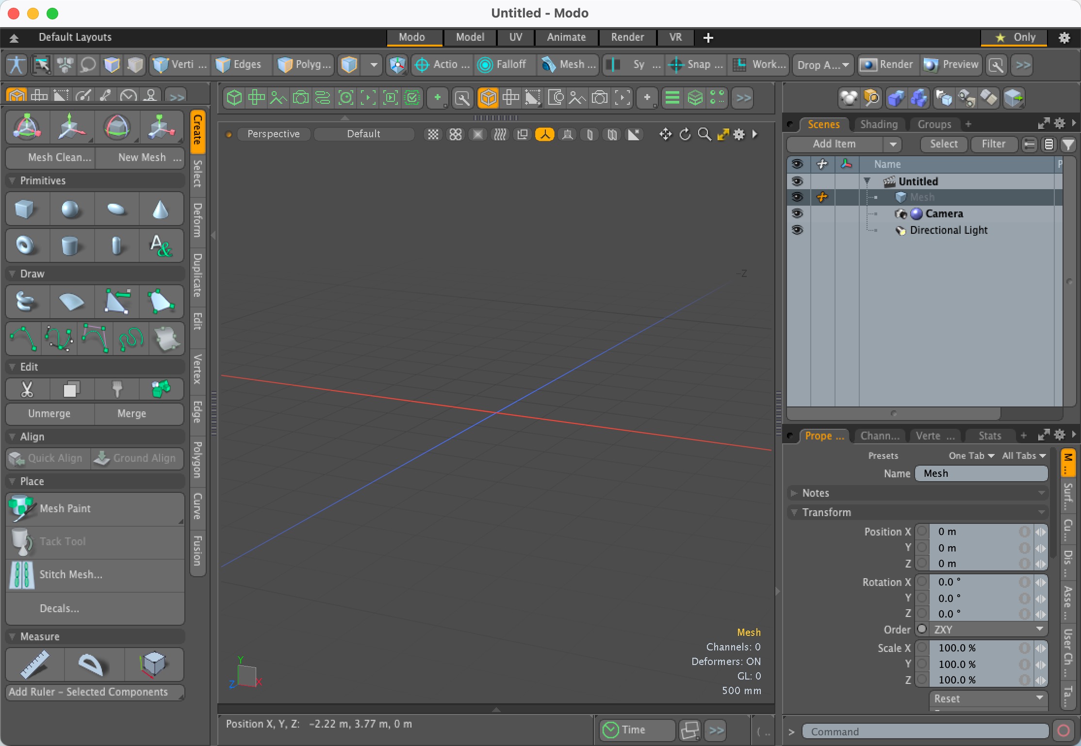 The Foundry MODO mac(3D建模渲染设计) 16.1v8 英文激活版下载