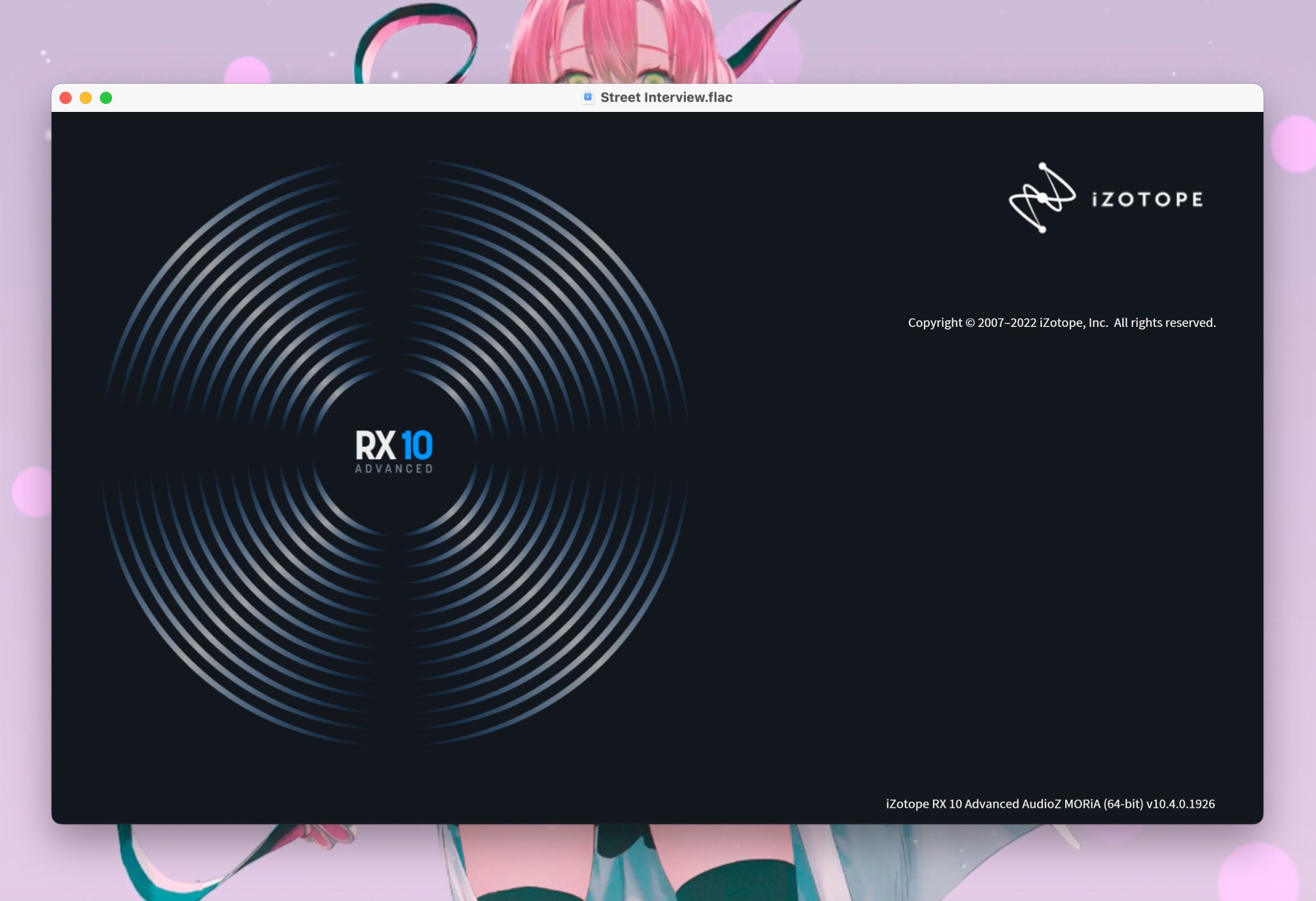 iZotope RX 10 Audio Editor Advanced for mac(音频降噪修复增强)v10.4 英文激活版下载