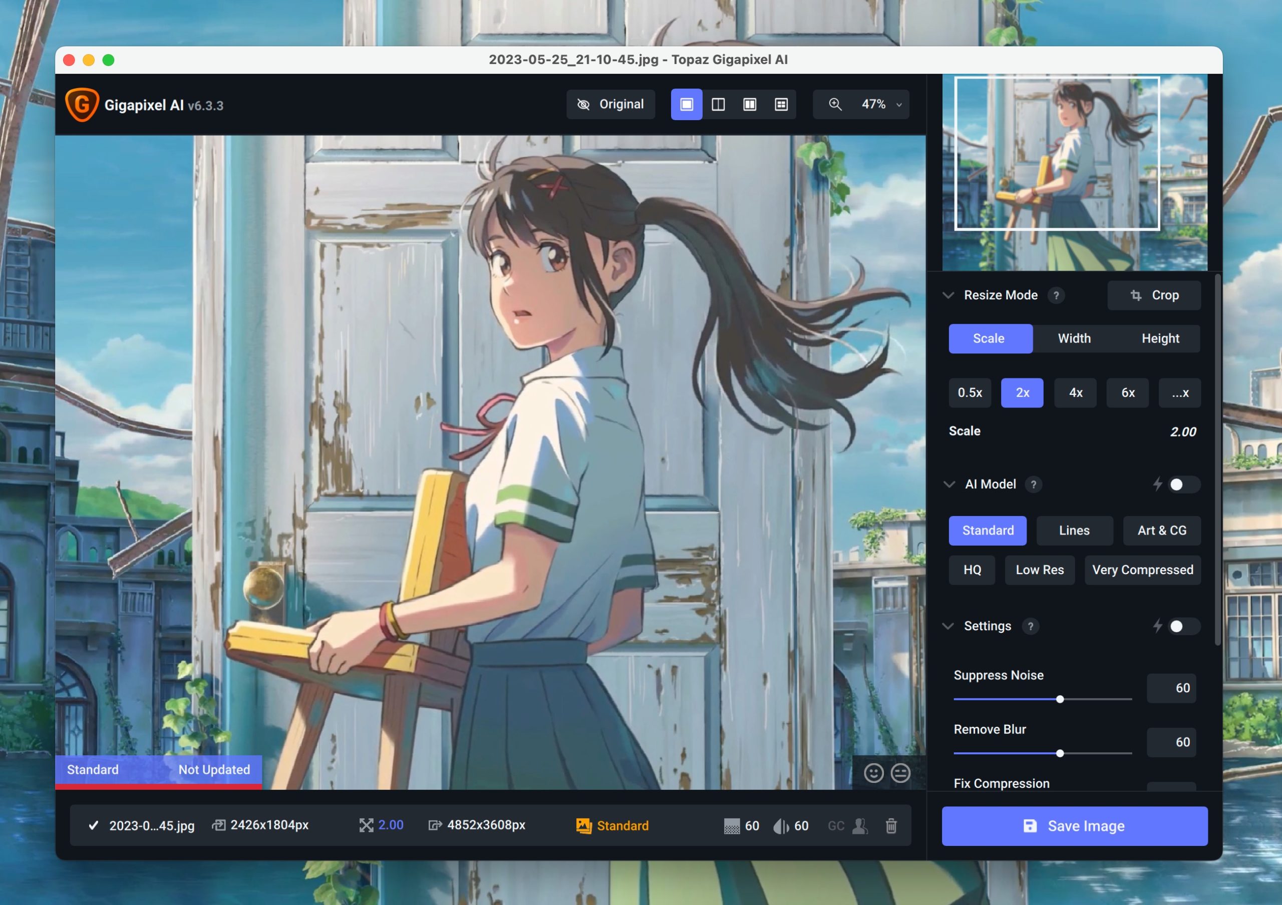 Topaz Gigapixel AI for mac(图片无损缩放)v6.3.3 英文激活版下载