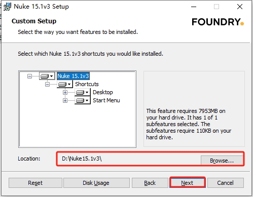 The Foundry Nuke 15.1v3完美激活破解版下载 安装教程-6 The Foundry Nuke 15.1v3完美激活破解版下载 安装教程-6